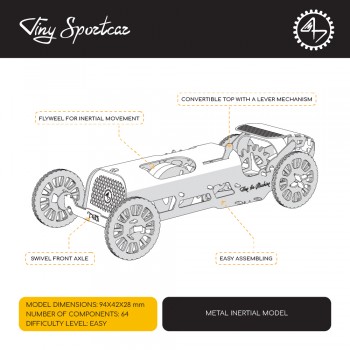 Tiny Sportcar kontstruktorius Time For Machine